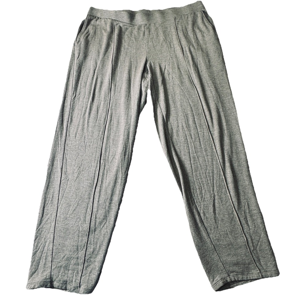 J. Jill PureJill Tranquility Fleece Pants Womens Plus Size 2X Tan